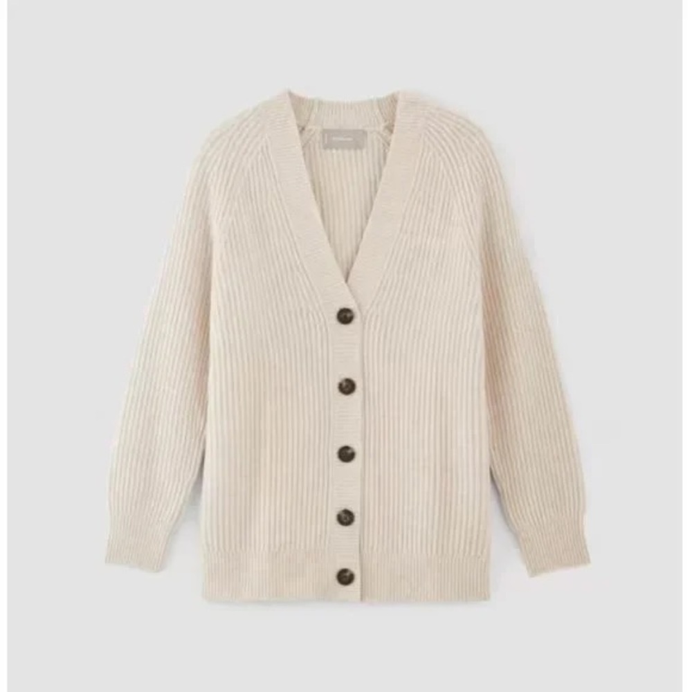 Everlane Felted Merino Cocoon Cardigan